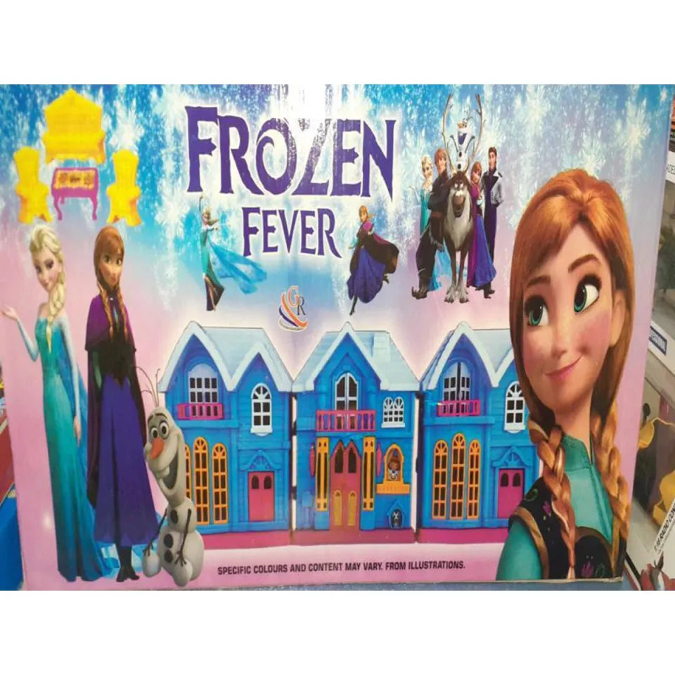 Big Doll House Beauty Villa Set For Kids, Lovely Doll House For Girls, Doll Play House Best For Gifts